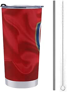 Borraccia Termica Arsenal FC - Acciaio Inox 550 Ml, Rossa, Con Targhetta - 5