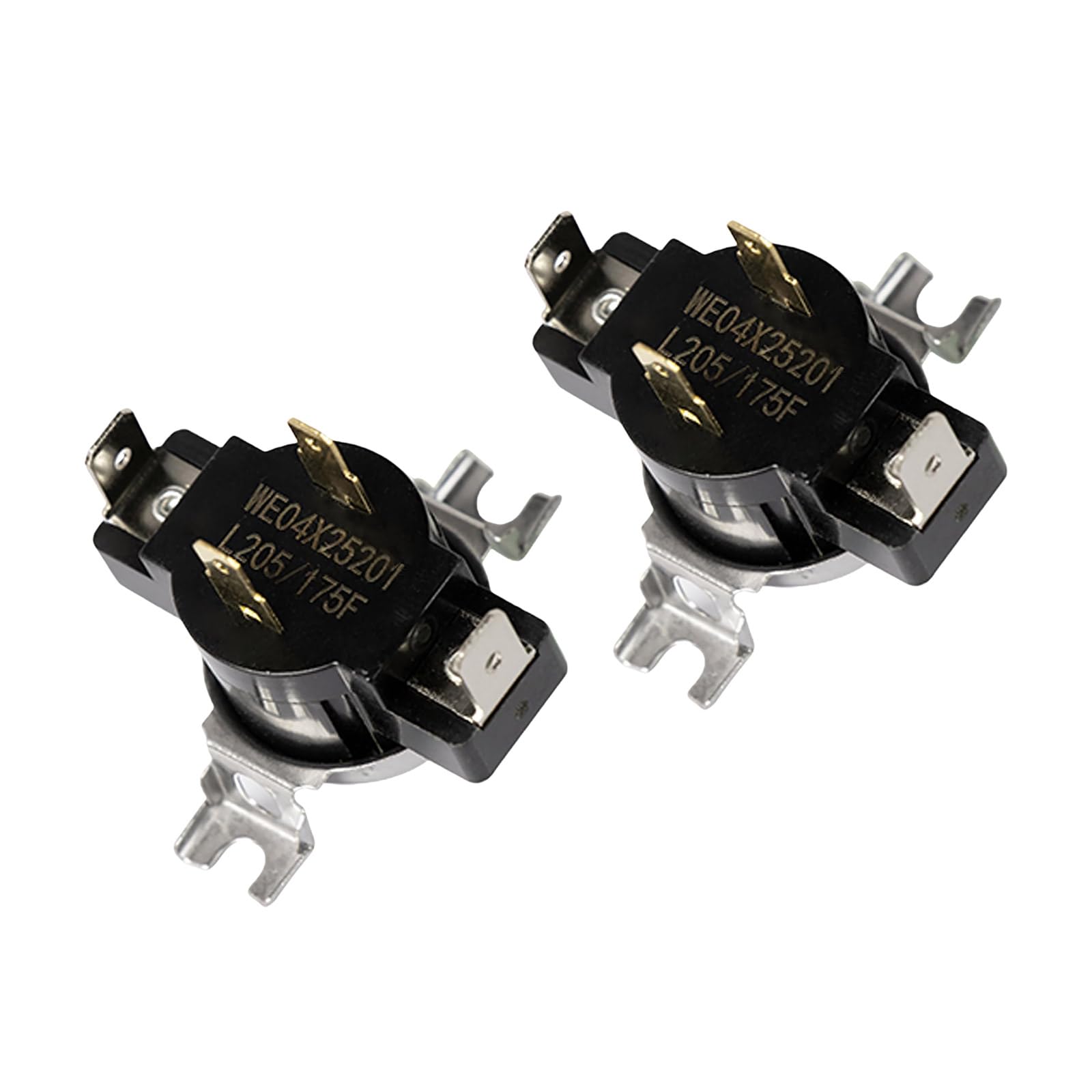 Elnwnnkc Dryer Thermostat Stainless Steel Texture Suitable for Dryers Extends Appliance Life Protects Clothing Dryer Component