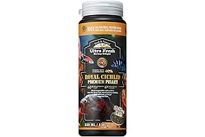 Ultra Fresh Cichlid Sinking Fish Food: The Vital Diet for Your Aquatic Carnivores