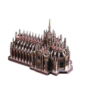 Amazon.co.jp: 3Dメタルパズルミラノ大聖堂ドゥオーモディミラノ