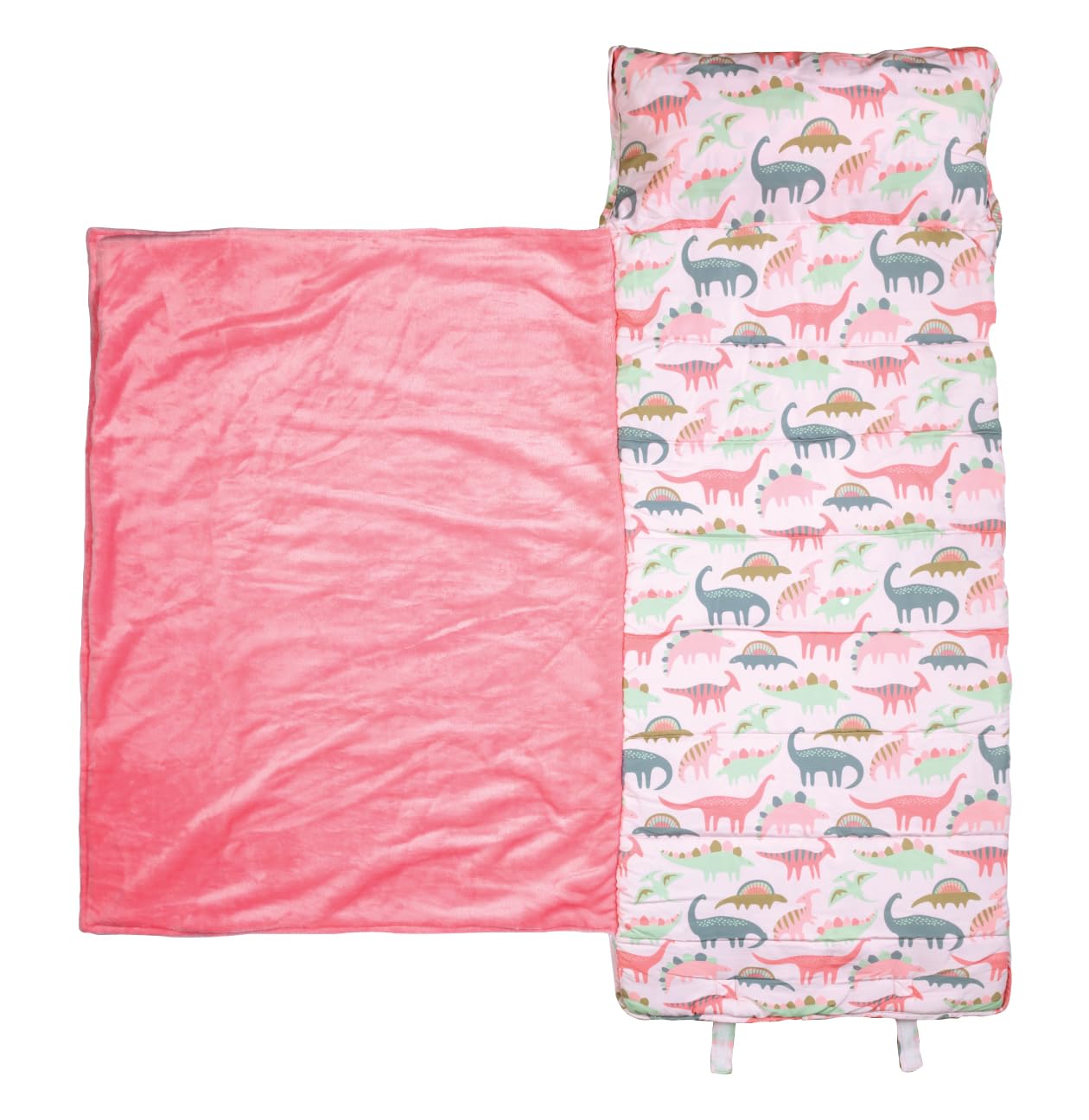 Stephen Joseph, Toddler All Over Print Nap Mat with Soft Blanket and Removable Pillow for Boys &amp; Girls, Kids Sleeping Bag for Elementary, Daycare, Preschool with Carry Handle, Camo