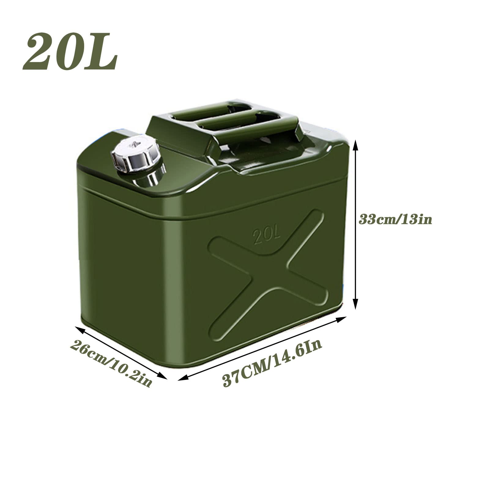 Recipientes para gasolina Cabeza de combustible con pico flexible, latas de combustible de combustible de combustible, combustible, combustible, combustibles, automóviles de gasolina, camiones, equi