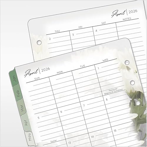 Miniatura 6 de FranklinCovey - Planificador de dos páginas por día con anillo (compacto, abril de 2026 - marzo de 2027)