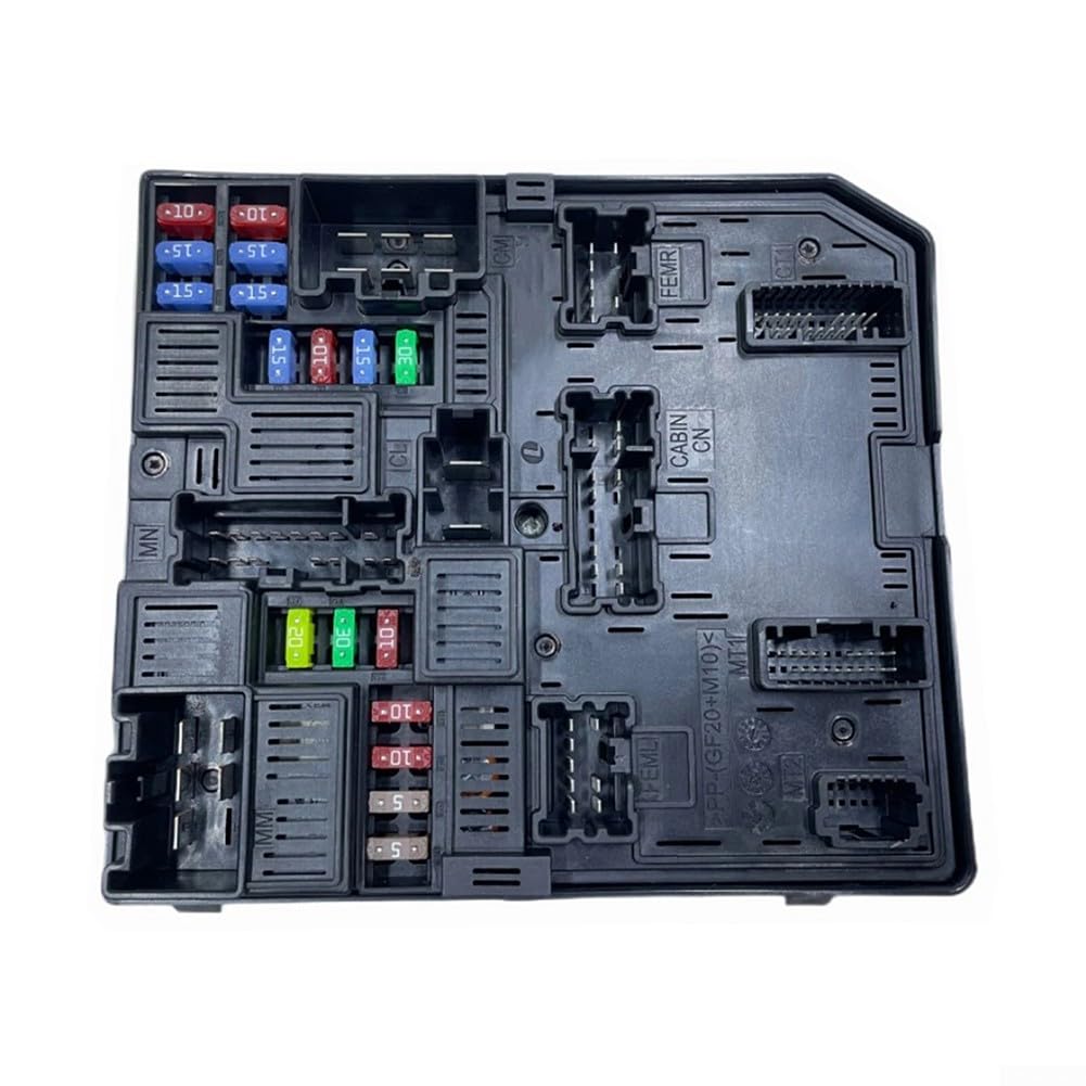 Módulo de caja de fusibles BSM 284B67853R Unidad de control eléctrico para Koleos II para Kadjar, Centro de distribución de energía de plástico ABS y sistema de gestión de vehículos