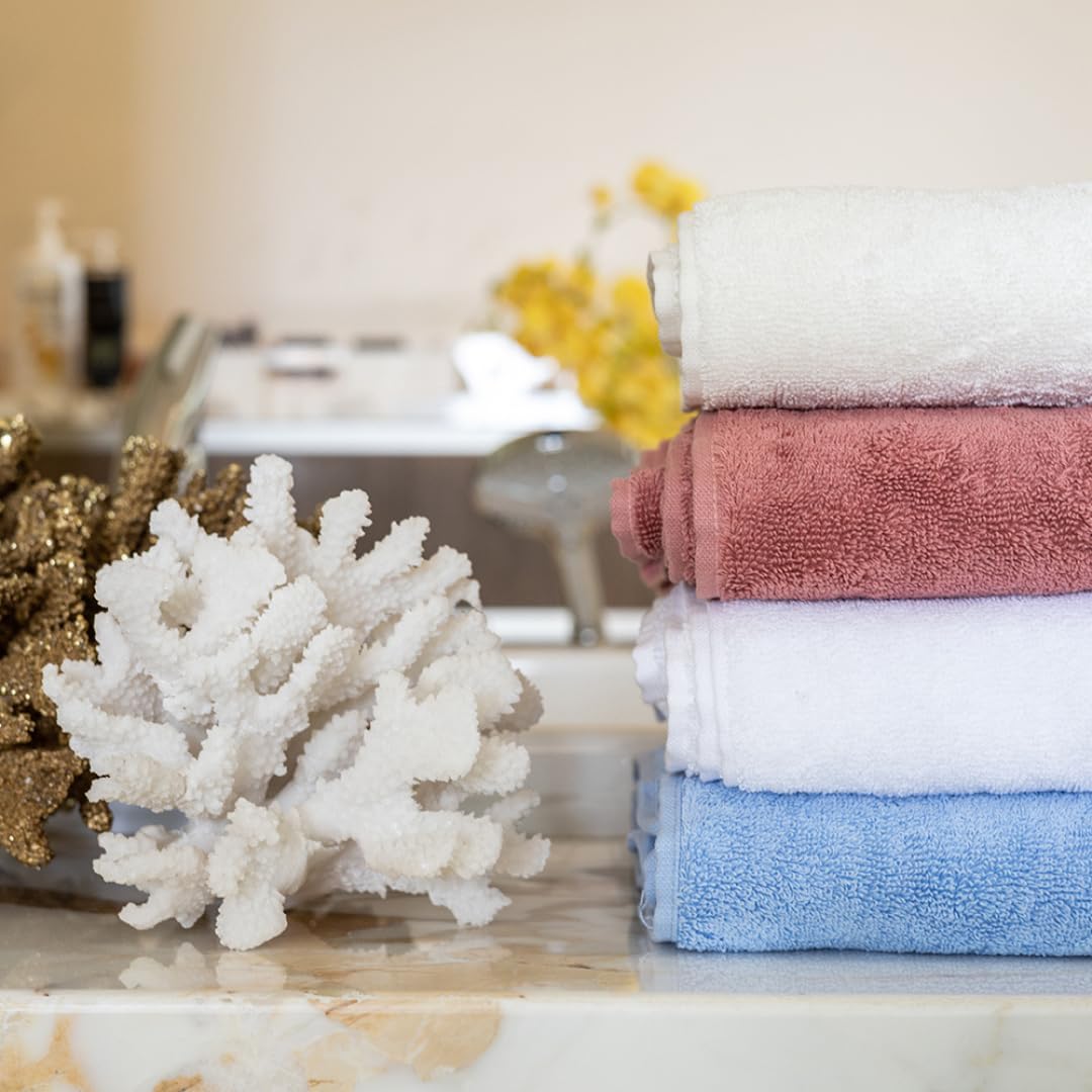 Amazon.com: ORGANIC TEXTILES 100% Organic Cotton Bath Towel (White