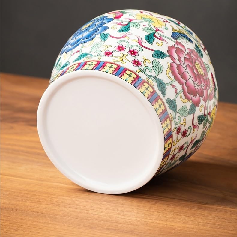 Zestaw do herbaty Niebiesko-białe puszki herbaty w pełnym kolorze, ceramiczne odporne na wilgoć zamknięte puszki, herbata domowa w stylu chińskim, czarna herbata, biała herbata, luźna herbata, puszki