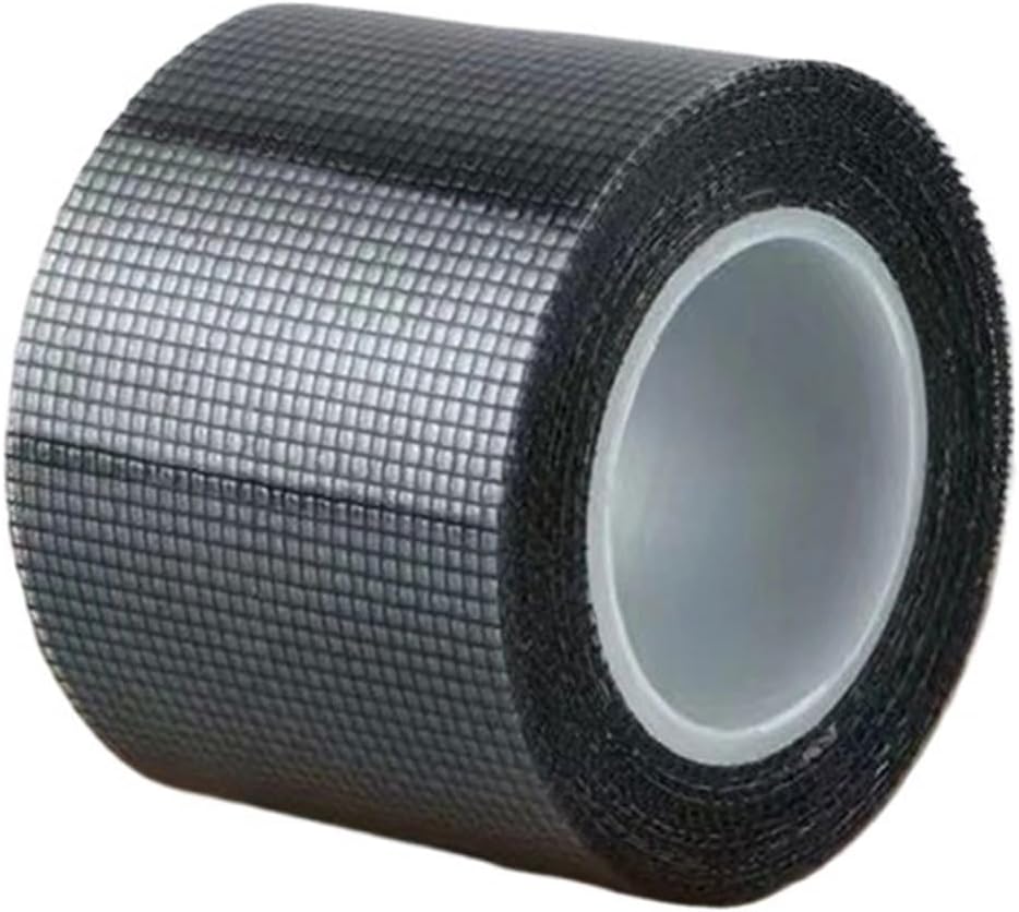 Window Screen Repair Tape 2 Rolls for Window Screen Repair Tape Door Screen Mesh Repair Kit Cover Window Hole Repaire Tape(Black,100mmx3.5m)