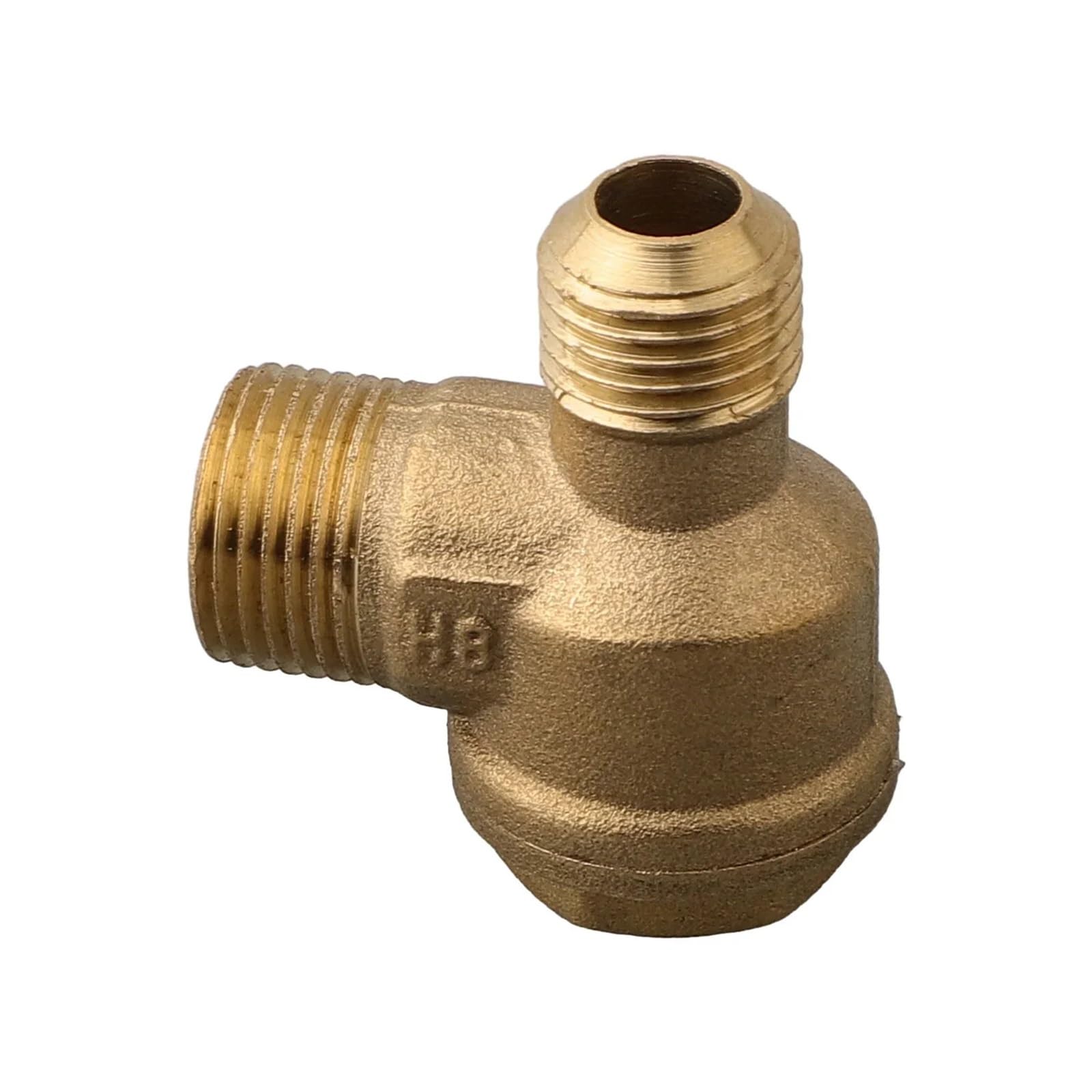 1PC Male Thread Check Valve Connector With 2-Port Brass For Air Compressor Parts Accessory 20mm/16mm/14mm(16x14mm)