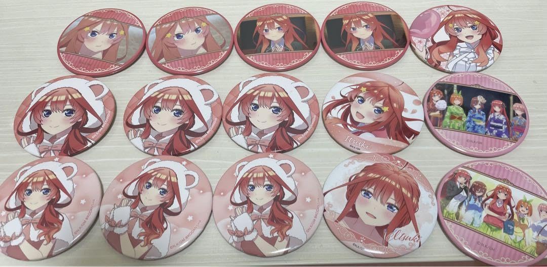 五等分の花嫁 五月 缶バッジ 100点 まとめ売り FaNeMa / ＜数量限定販売＞映画「五等分の花嫁」 ピックアップ