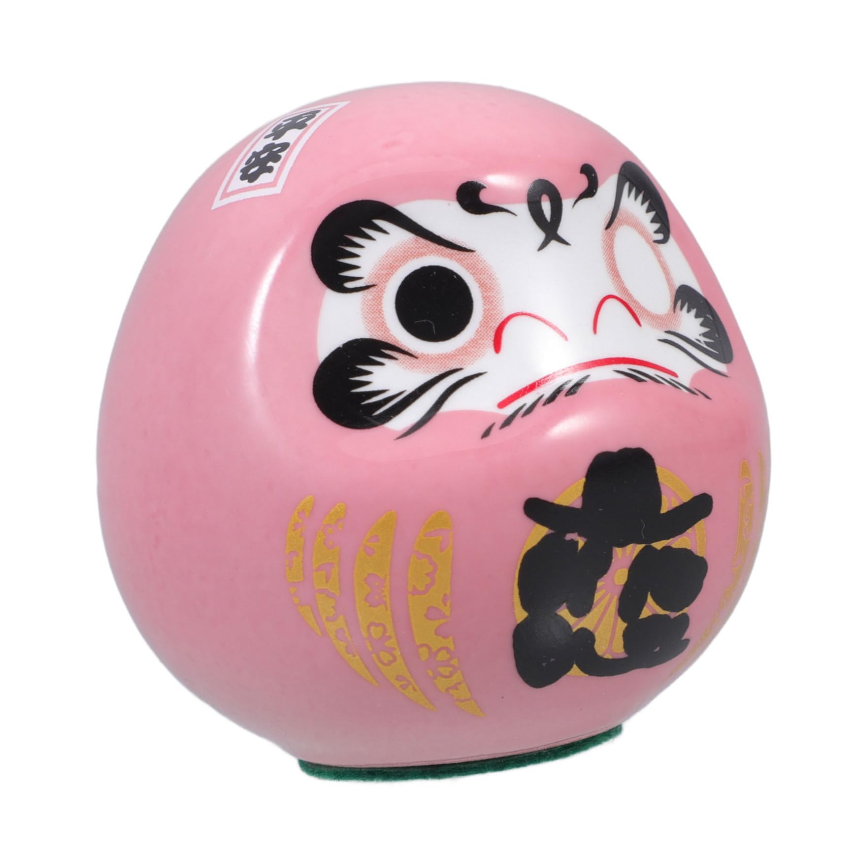 Cabilock Doll Ceramic Figurine Egg Shape Japanese Home Decor Good Luck Decoration Sushi Ornament for Restaurants and House