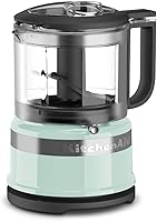 KitchenAid KFC3516IC 3.5 Cup Food Chopper Processor - Ice Blue, Compact Chopper for Quick Chops, Purees & Sauces