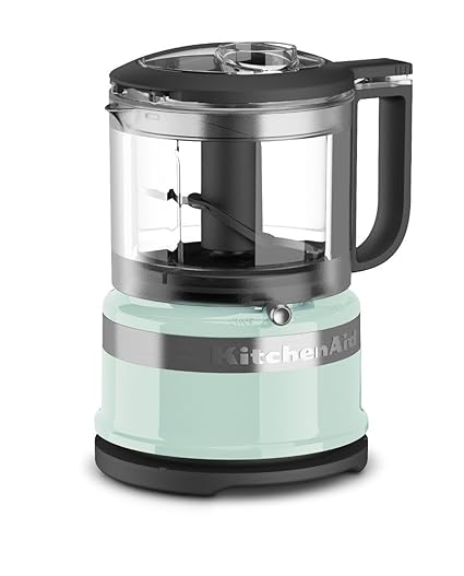 KitchenAid Kfc3516Ic 3.5 Cup Mini Food Processor, Ice,1000 Watts, Multicolor