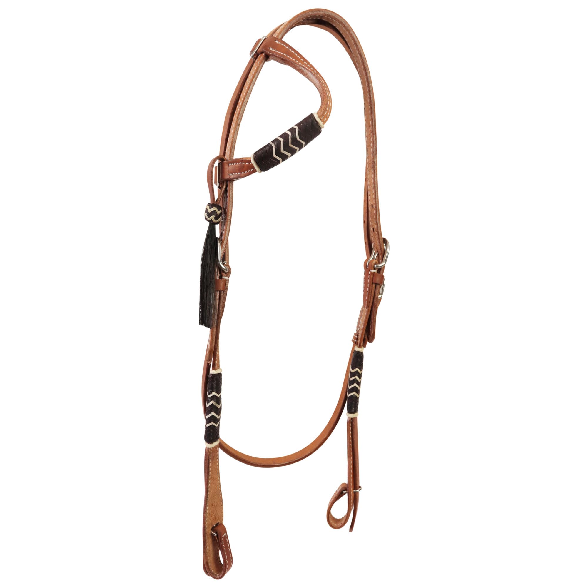 Briglia Western Silver Horse Kawita, Finimento Indispensabile per la Conduzione del Cavallo