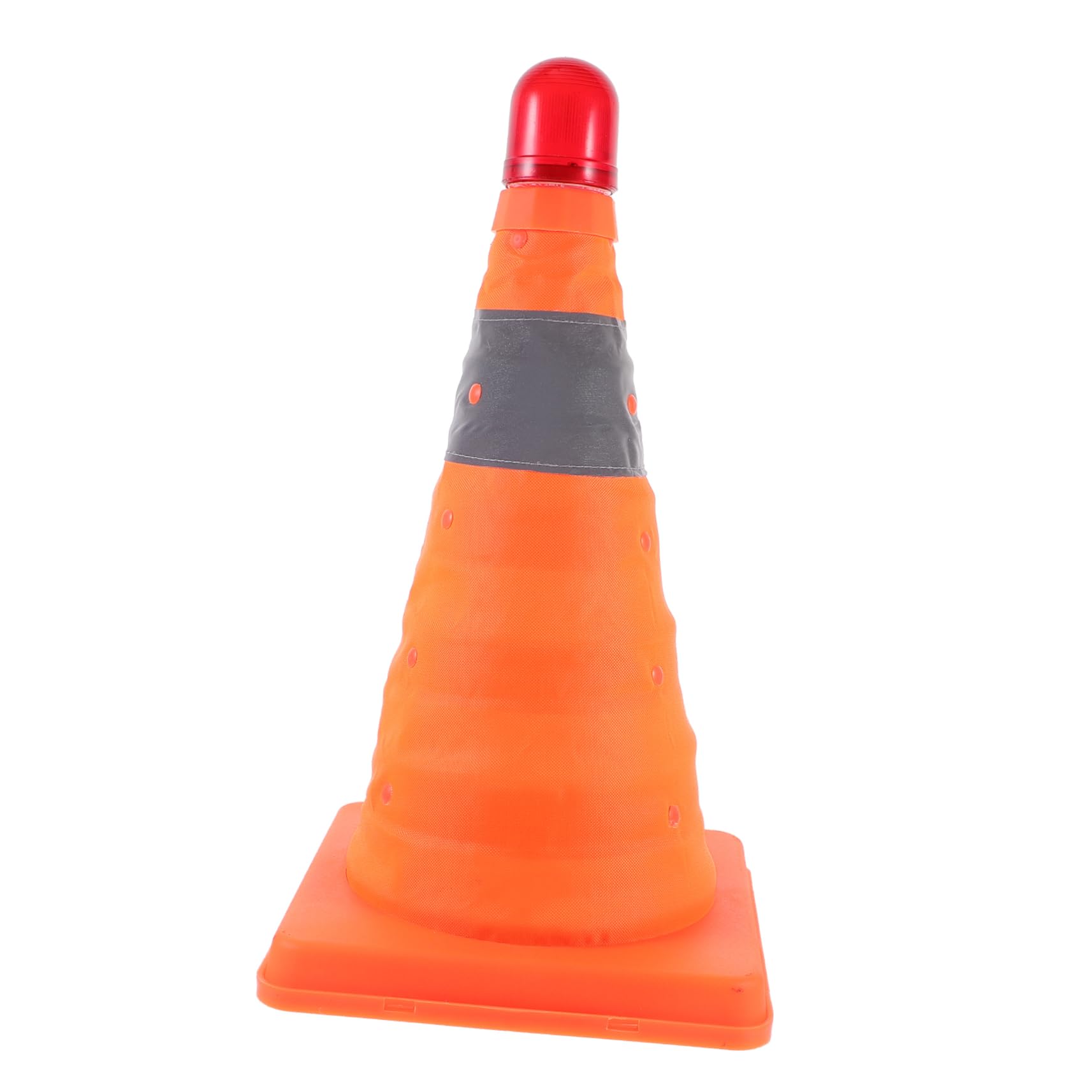 KICHOUSE Portable Led Road Safety Cone Reflective Collapsible Traffic Cones for Emergency Safety