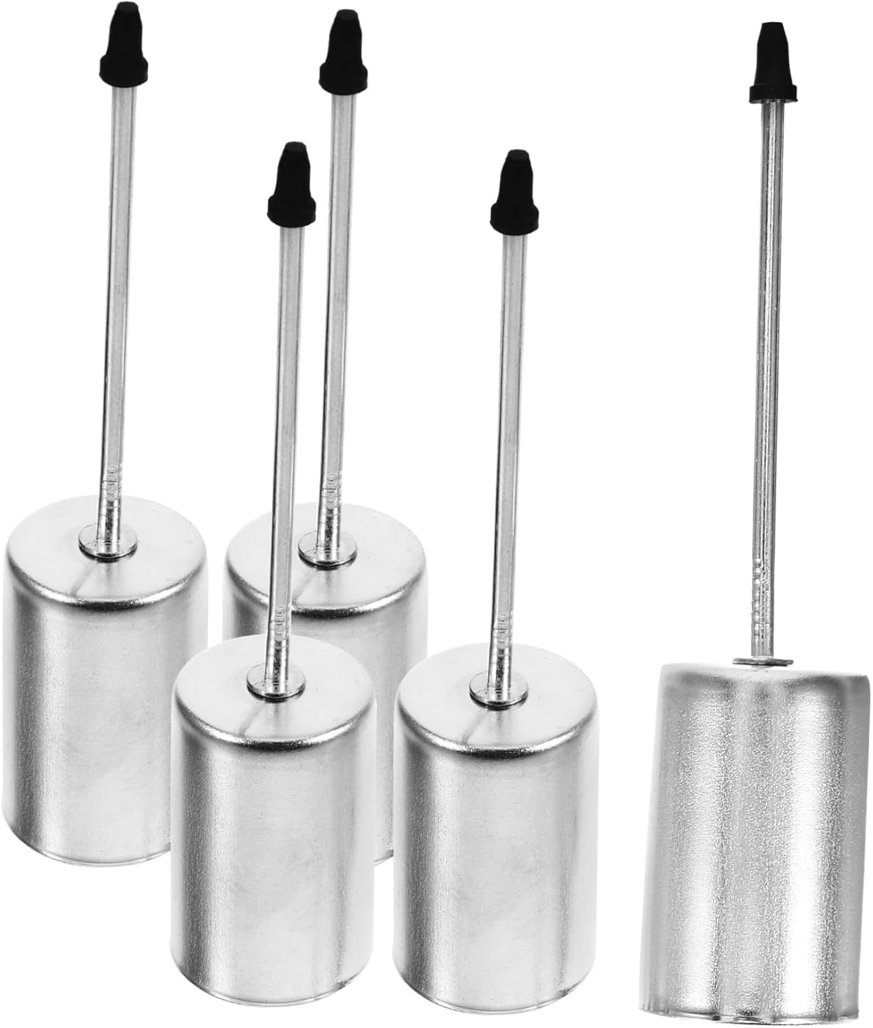 Levemolo 20pcs Iron Christmas Candle Holders Spike Festive Taper Candle Cup Inserts for Holiday Decor and Sturdy Table Centerpieces for Parties and Weddings