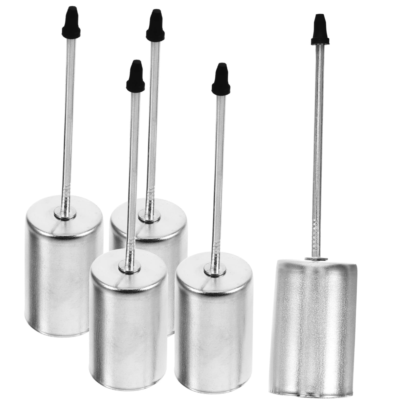 Levemolo 4sets Insert Candle Cup Metal Spike Christmas Candle Holder for Decor 5pcs*4