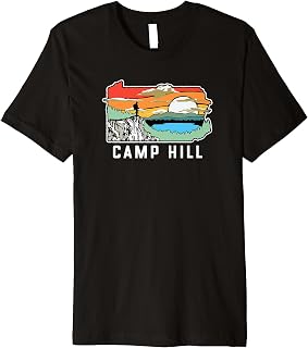 Camp Hill Pennsylvania Nature Outdoor Hiking Premium T-Shirt