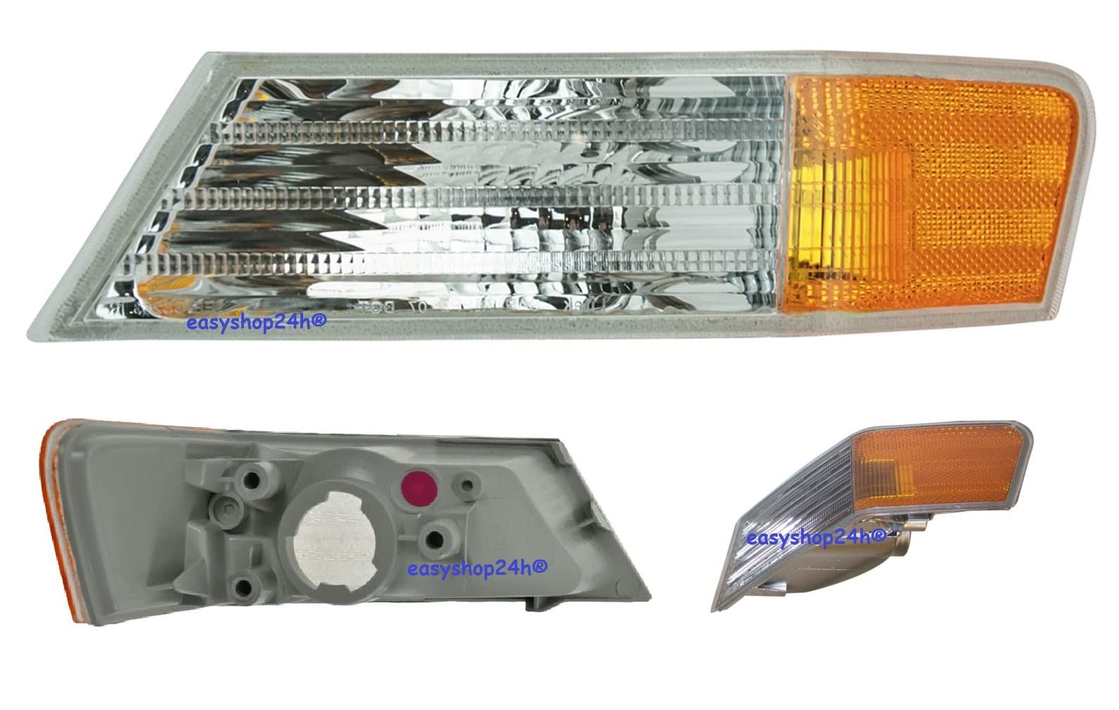 SET 2 Fanale Fanalino Freccia Anteriore Sinistro e Destro Per Patriot da 2007 Luce Indicatore Di Direzione Lampeggiatore Parafango Lato Guidatore Passeggero