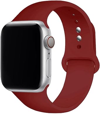 Microcase Apple Watch Series 10 42mm ile Uyumlu Silikon Kordon Kayış - KY46-1
