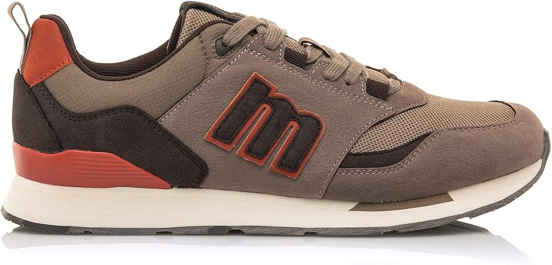 MTNG Zapatillas Hombre 84466, Taupe Black, 41 EU