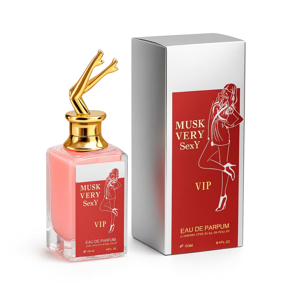 Women's Perfume with Jasmine, Patchouli and Raspberry Scents, Romantic and Very Sexy Eau de Parfum for Women 100ml (3.4 fl.oz)
