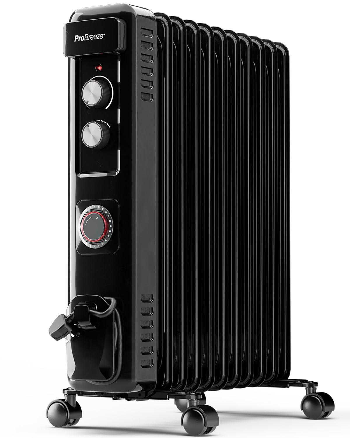 Pro Breeze Radiateur Ã bain d'huile 2500W, 11 éléments - Chauffage