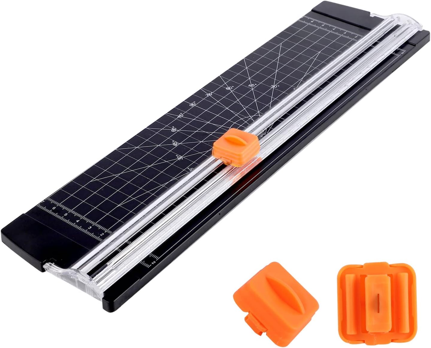 Black A4 Paper Cutter, 12 Inch Paper Guillotine Trimmer Cutting Machine