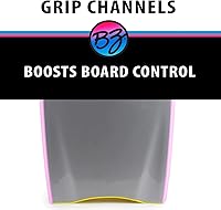 Vista 4 de BZ BodyBoards - T-10 Progressive Series Bodyboard - HDPE Slick - Crescent Tail - Núcleo PHUZION - Cubierta de 8 libras