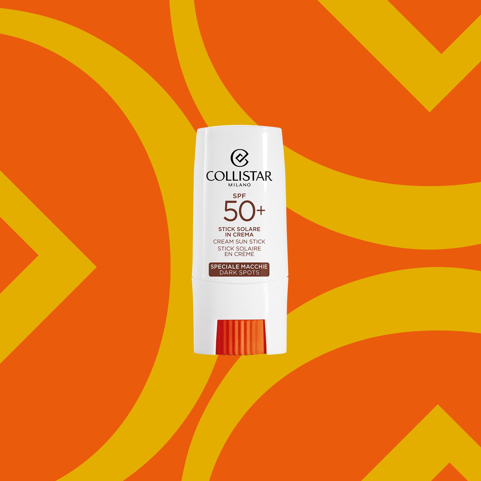 Collistar Sonnencreme Stick Lsf 50+, Speziell Gegen Flecken, Hoher Schutz UVA-UVB-IR, Pro-Vitamin-D, Behandelt Sonnenflecken, Für empfindliche Bereiche, Leichte Textur, Wasserfest, 9 ml