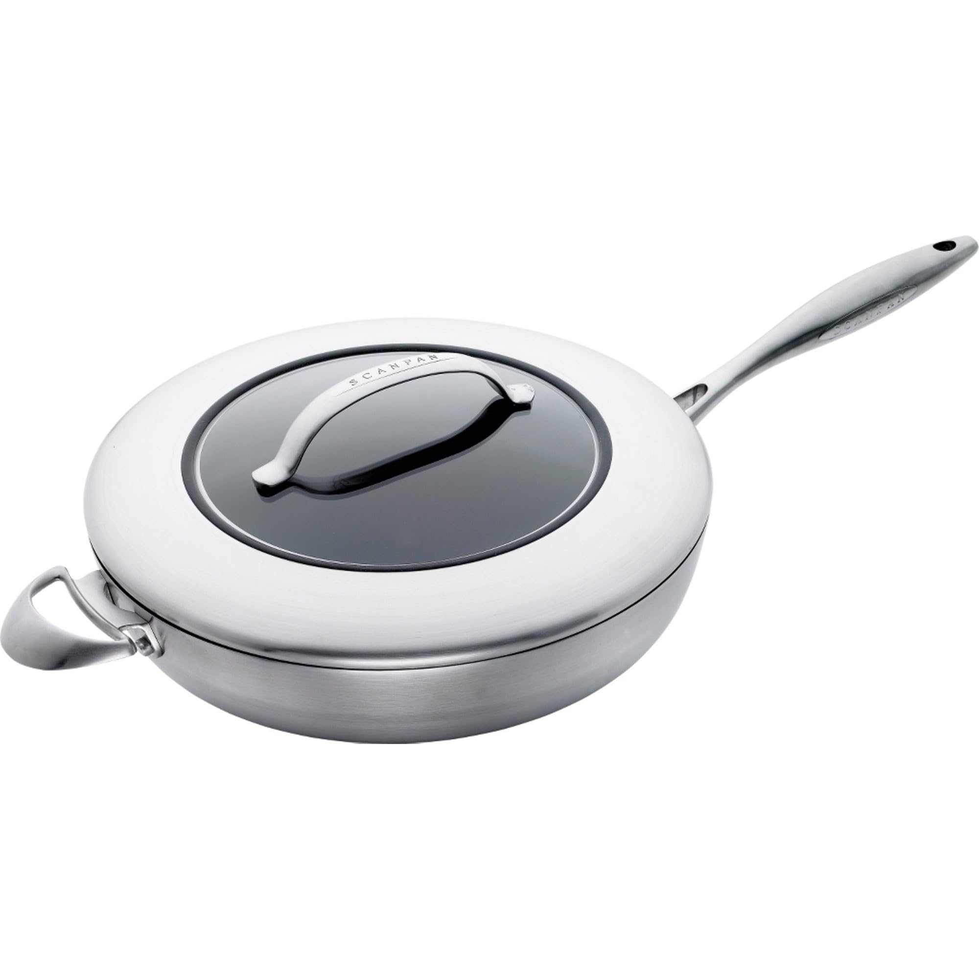 SCANPAN CTX, sauteuse avec couvercle 32 cm, inox argent