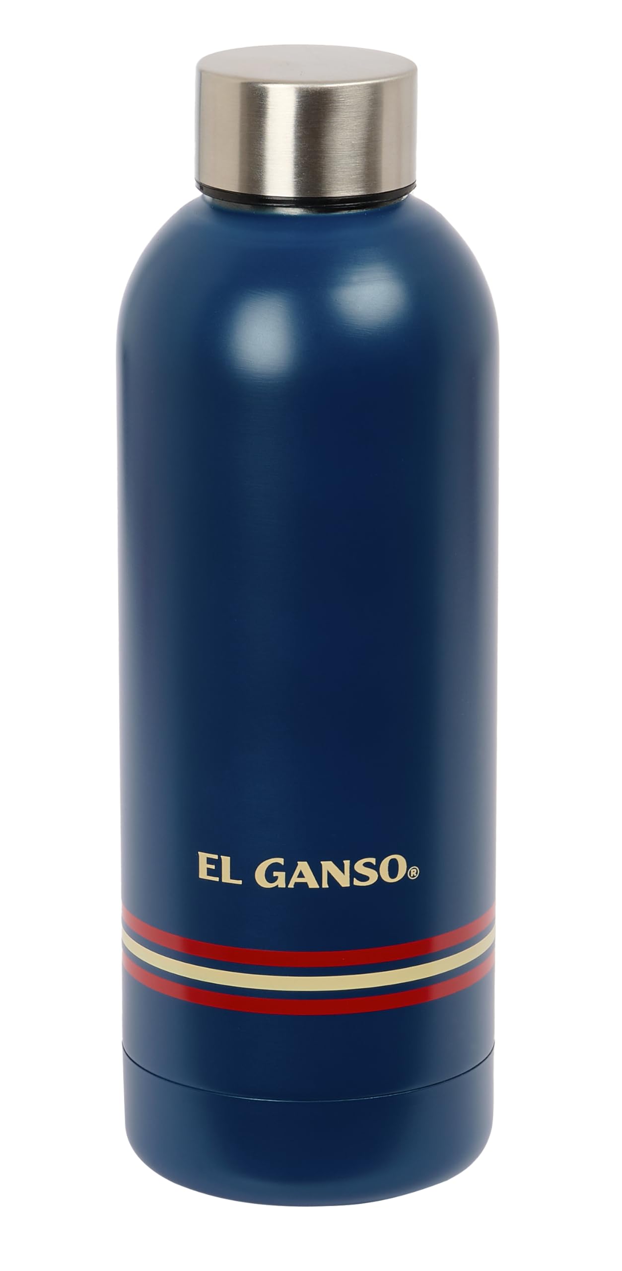 Safta M899F EL Goose Classic Thermo, Water Bottle, Stainless Steel, Double Insulated, 6h Hot and 12h Cold Drink, 500ml, Navy Blue, Unisex Children, Standard, Navy, Estándar, Casual