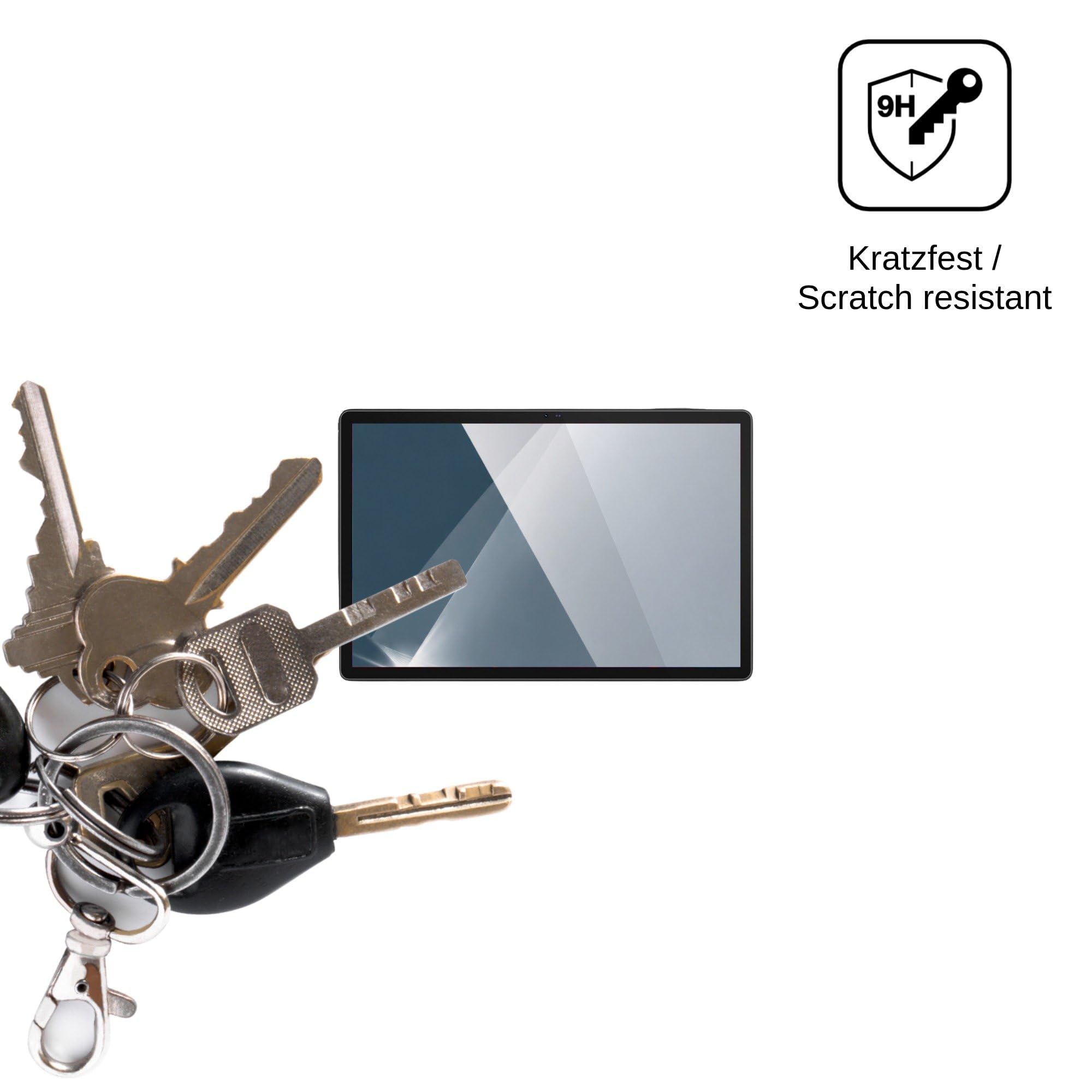 dipos 2x Protector de Pantalla 9H claro para Yicty 14-Zoll Android 15 Tablet