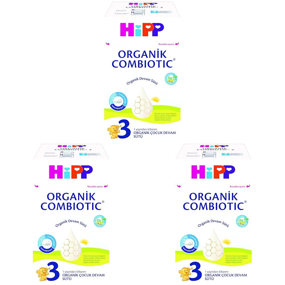 HiPP 3 Organik Combiotic Devam Sütü 800g 3lü paket