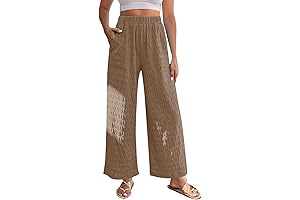 TONGMINGYUN Elasticated Waist Trousers: A Style Staple for Every Wardrobe