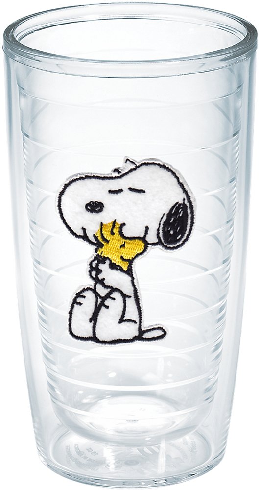Tervis Peanuts Snoopy and Woodstock Tumbler, 16-Ounce, Clear, No Lid - by Tervis - Used condition - US$17.56