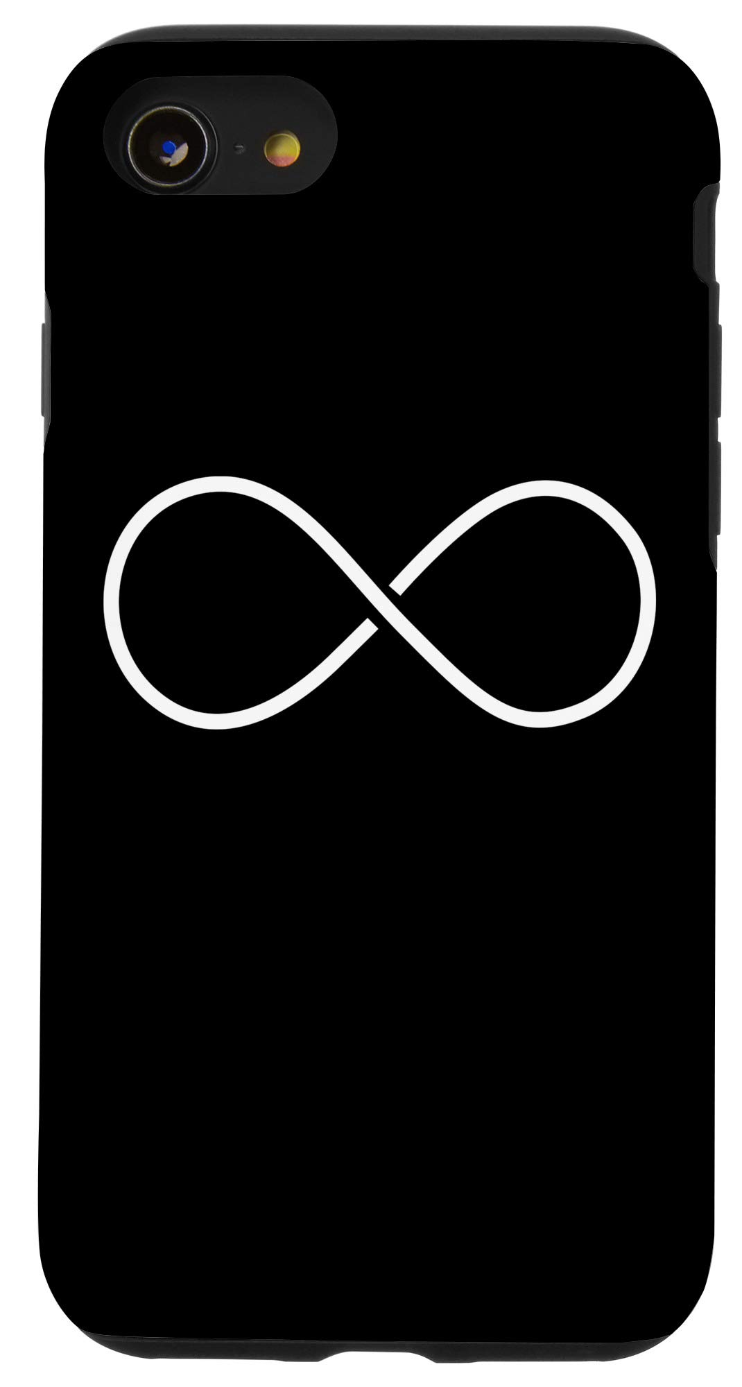 iPhone SE (2020) / 7 / 8 Infinity Symbol Retro Forever Positivity Motivational Gift Case