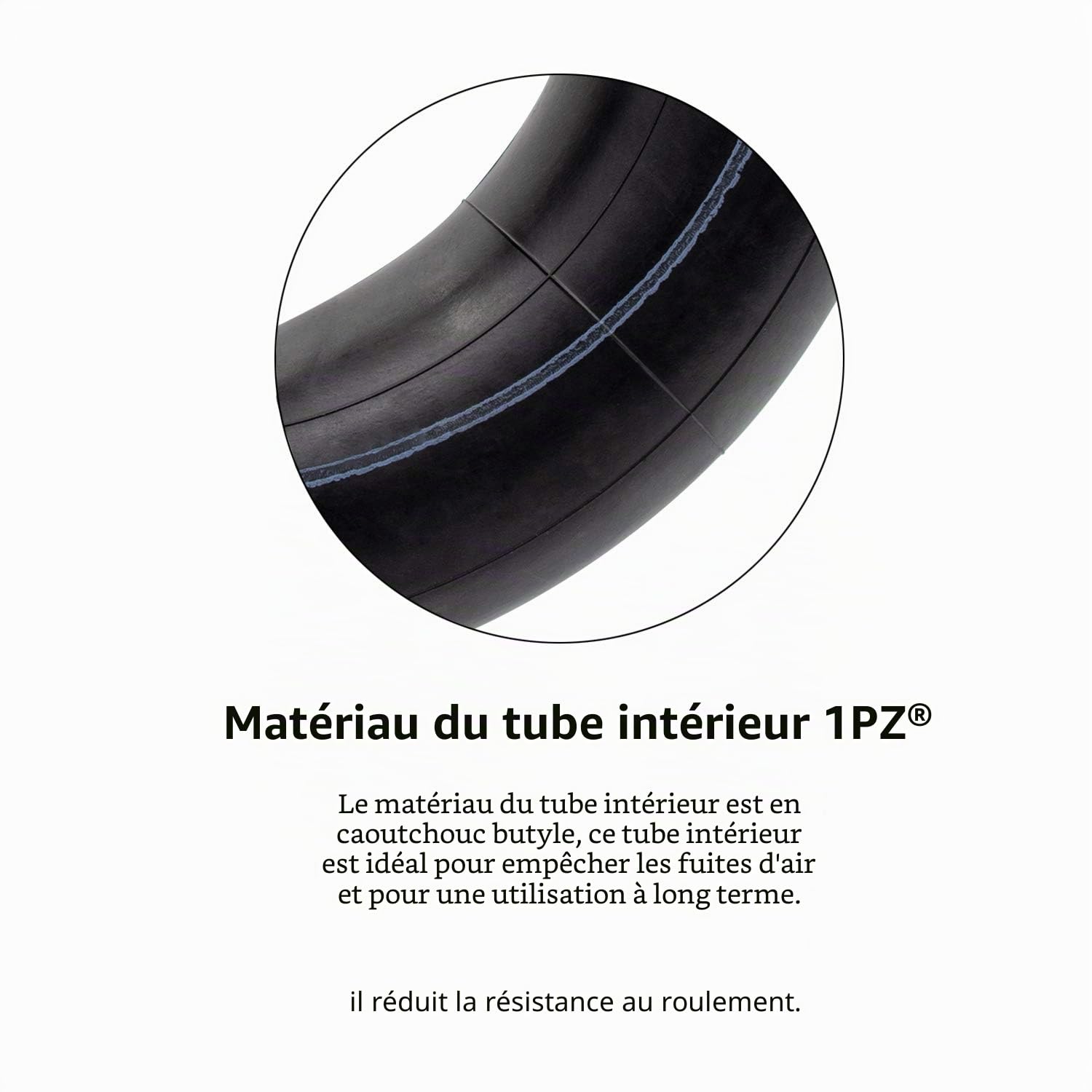 1PZ FT2-48T Pneu et chambre à air universel 4.80 4.00-8 pouces avec tige de valve droite TR13 pour chariots de jardin, brouettes, chariots à gazon, tondeuses à gazon, brouettes 4,80 4,00-8