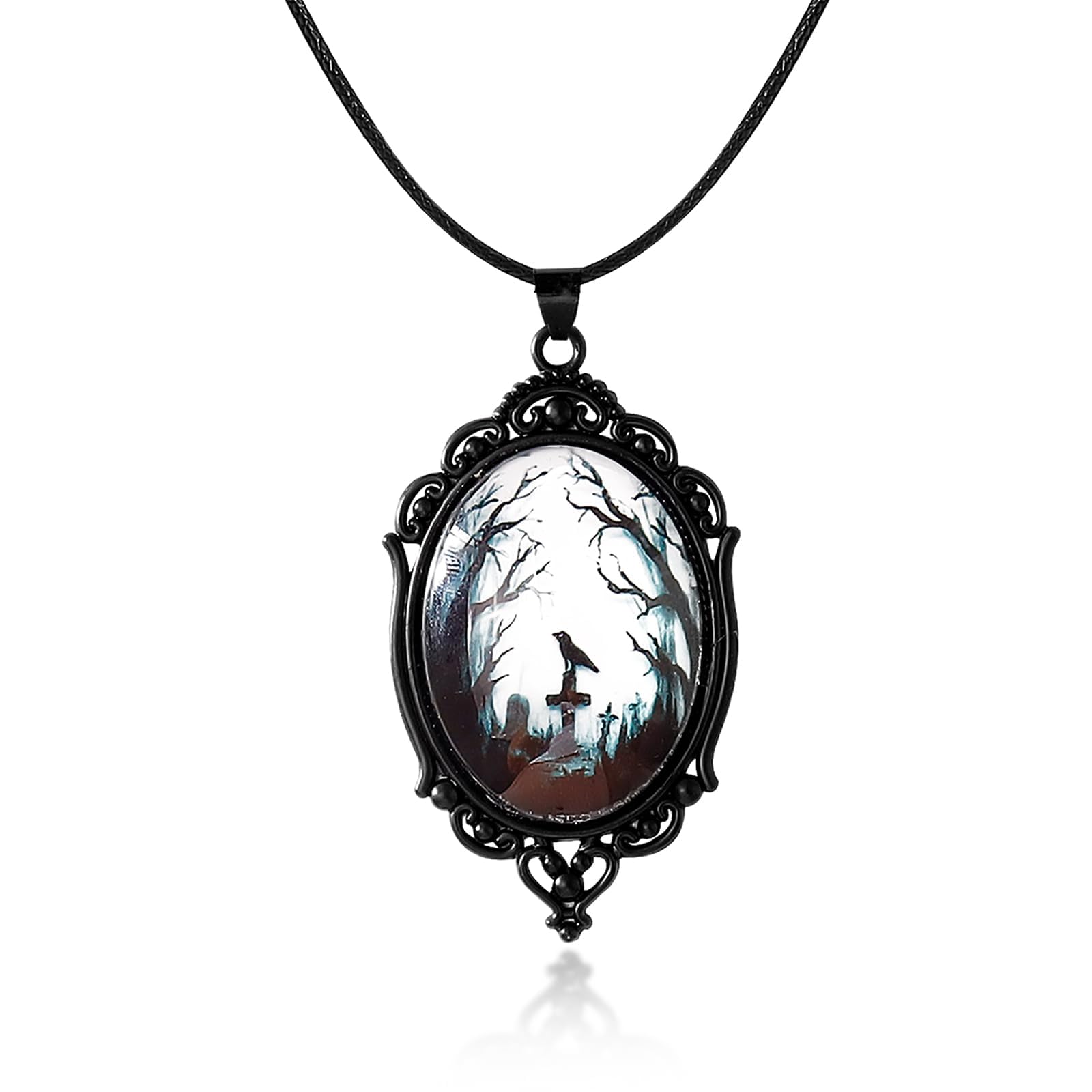 ChoistilyGothic Necklace for Women Vintage Vampire Necklace Punk Bat Necklaces Goth Vampire Necklaces
