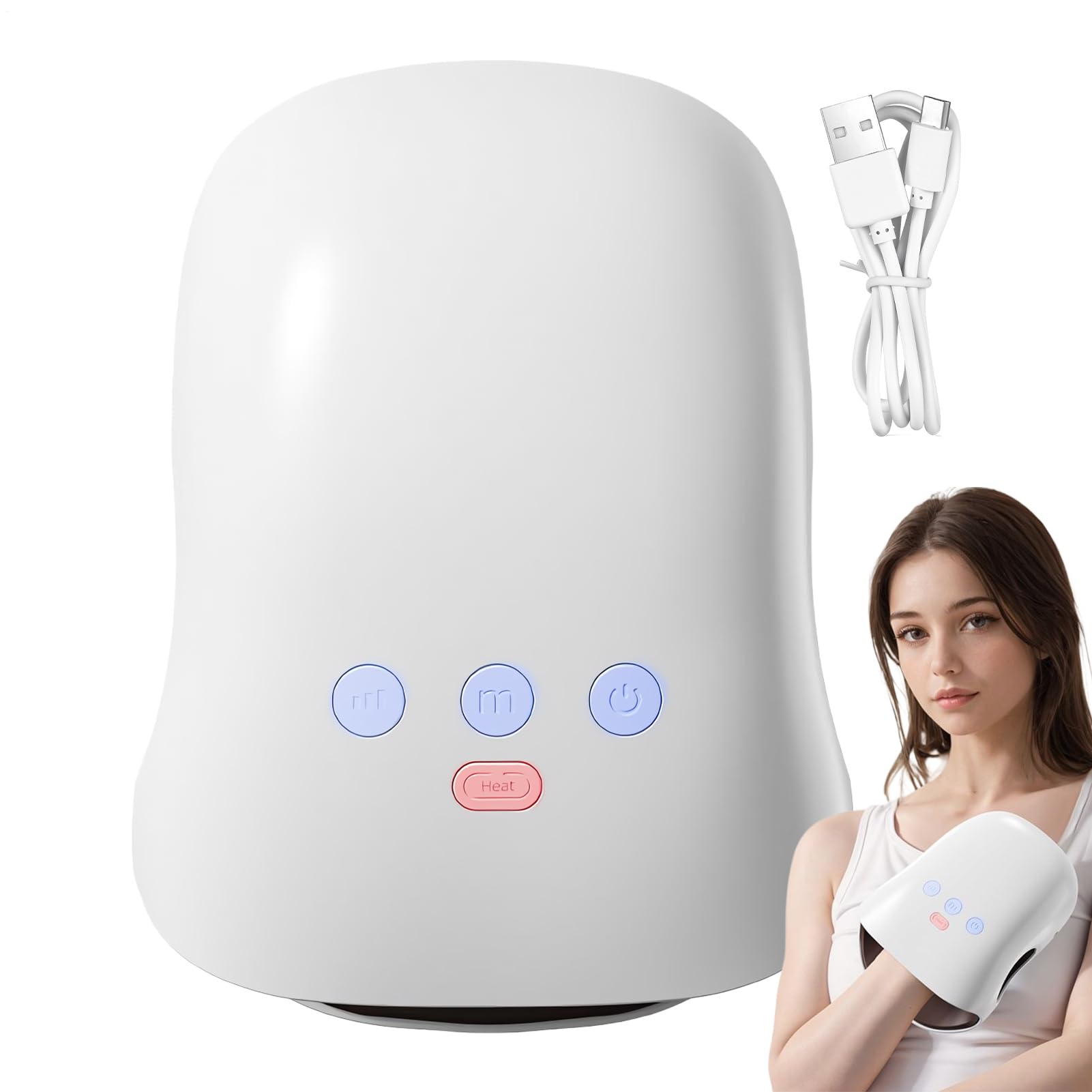 Masajeador Eléctrico de Manos | Máquina Eléctrica Para Masaje Manual,Maquina De Masaje Ligera Para Madres Hombres Mujeres Atletas Padres Y Jovenes