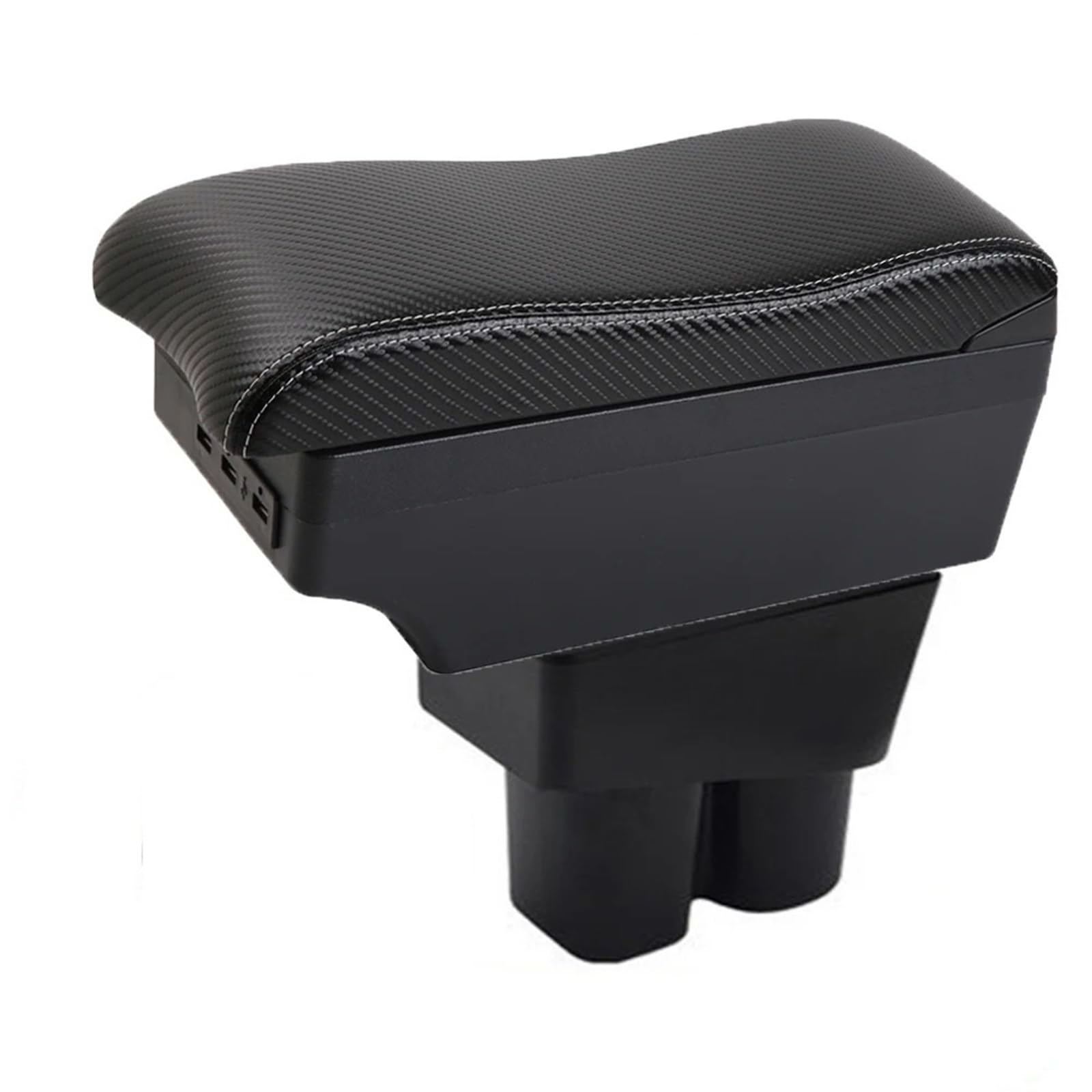 BYHGFDEA Armrest Storage Box For City Car Armrest Auto Storage Box Bracing Heighten Interior Details Retrofit Part