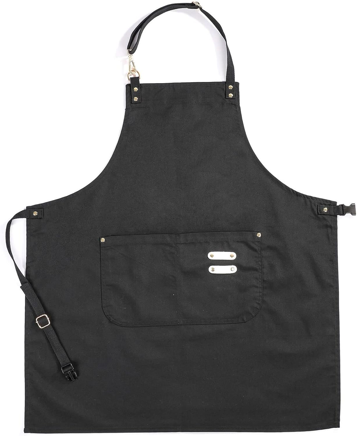 Delantal resistente multipropósito impermeable de lona encerada miniatura 1