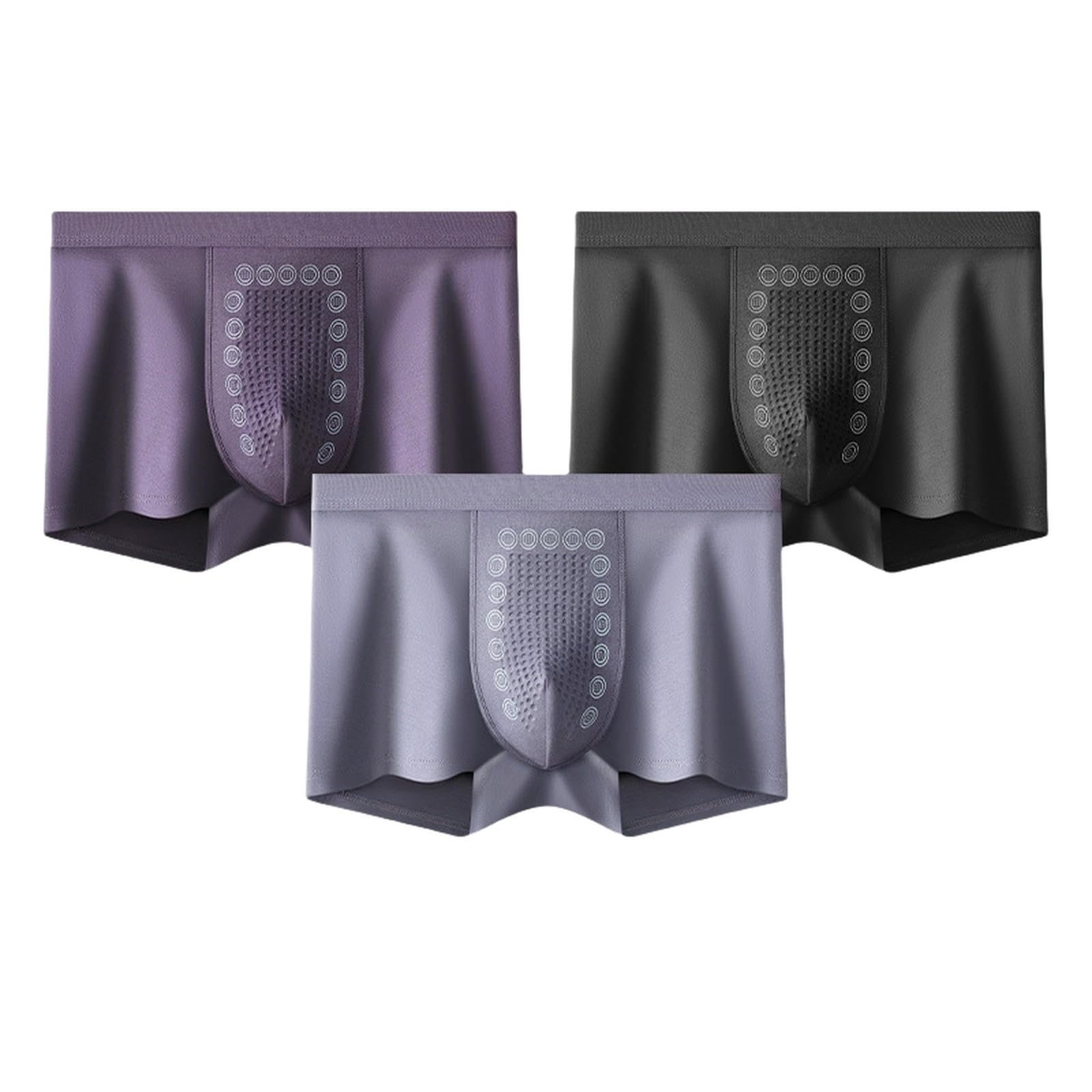 Calzoncillos boxer cómodos para el gimnasio y oficina pack de 3 piezas grandes