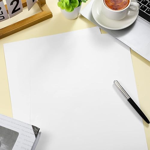 Miniatura 7 de Papel de tamaño legal para tarjetas de 8.5 x 14 pulgadas, color blanco, suave, cartulina de 65 libras, papel de color pastel para documentos,