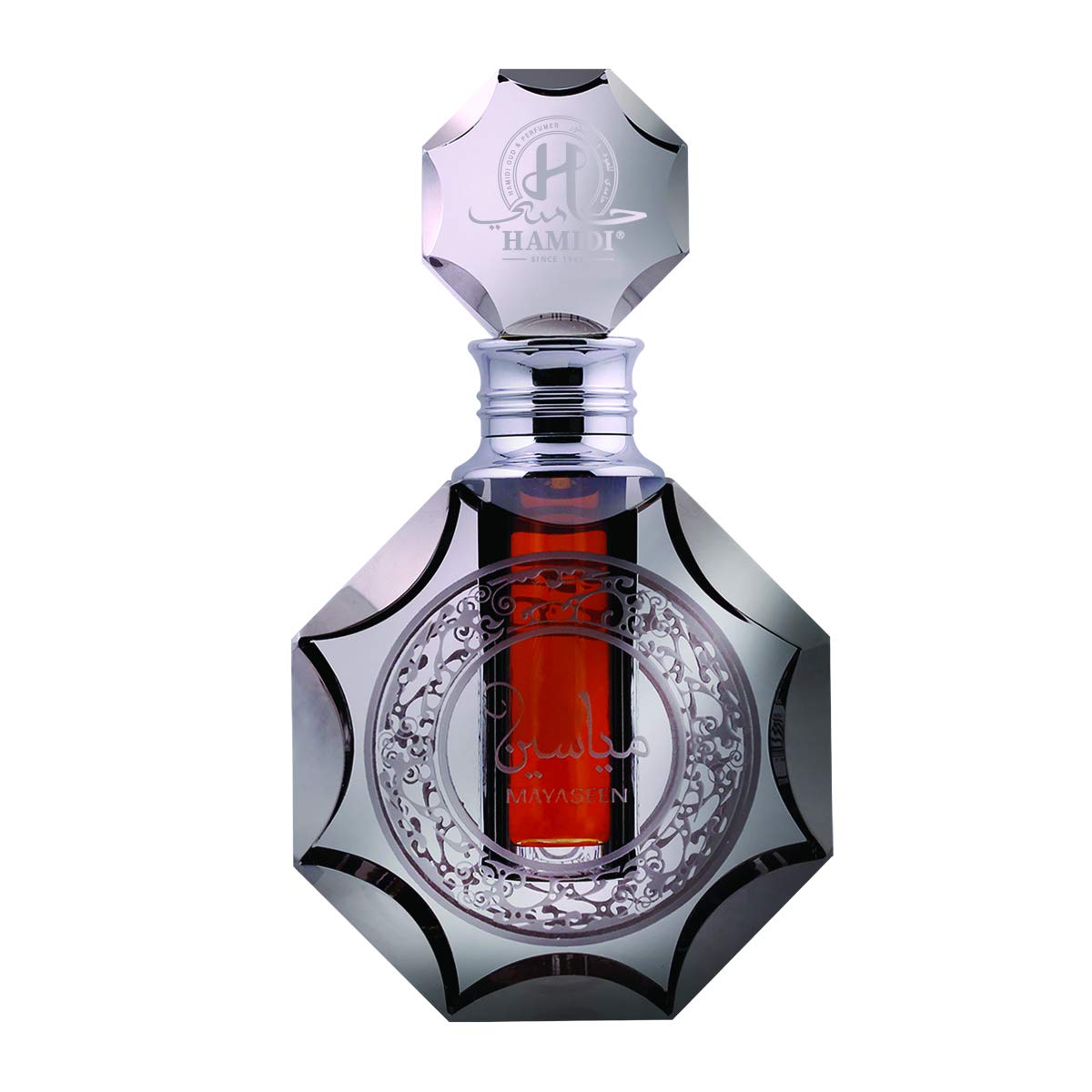 HAMIDI Mayaseen for Men Pure Concentrated Oil, 12ml for Non Alcoholic Attar, from the House of Sterling