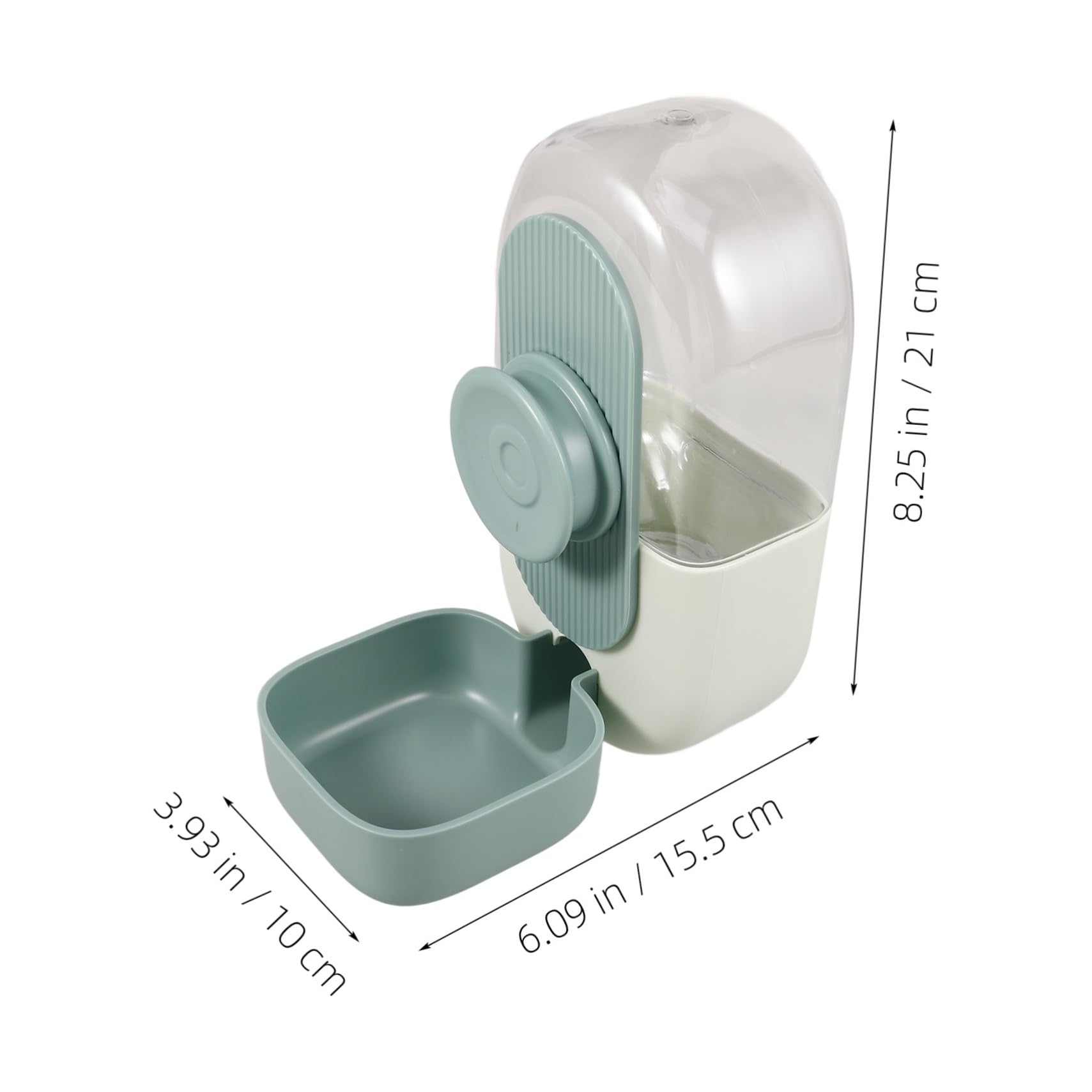 Kisangel 4 Uds Fuente De Agua para Mascotas Botellas De Agua para Perros Comedero para Perros Dispensador De Comedero para Mascotas para Gatos Plato Alimentador para Gatos