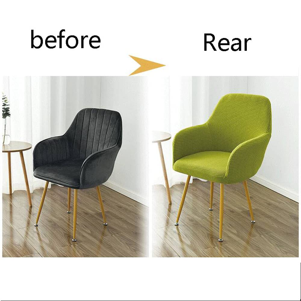 SWJ-swjssb Bureau/Ordinateur Housse De Chaises Dossier Avec Accoudoirs