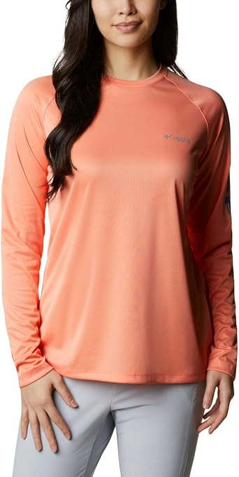 Columbia Women's PFG Tidal Tee Heather 