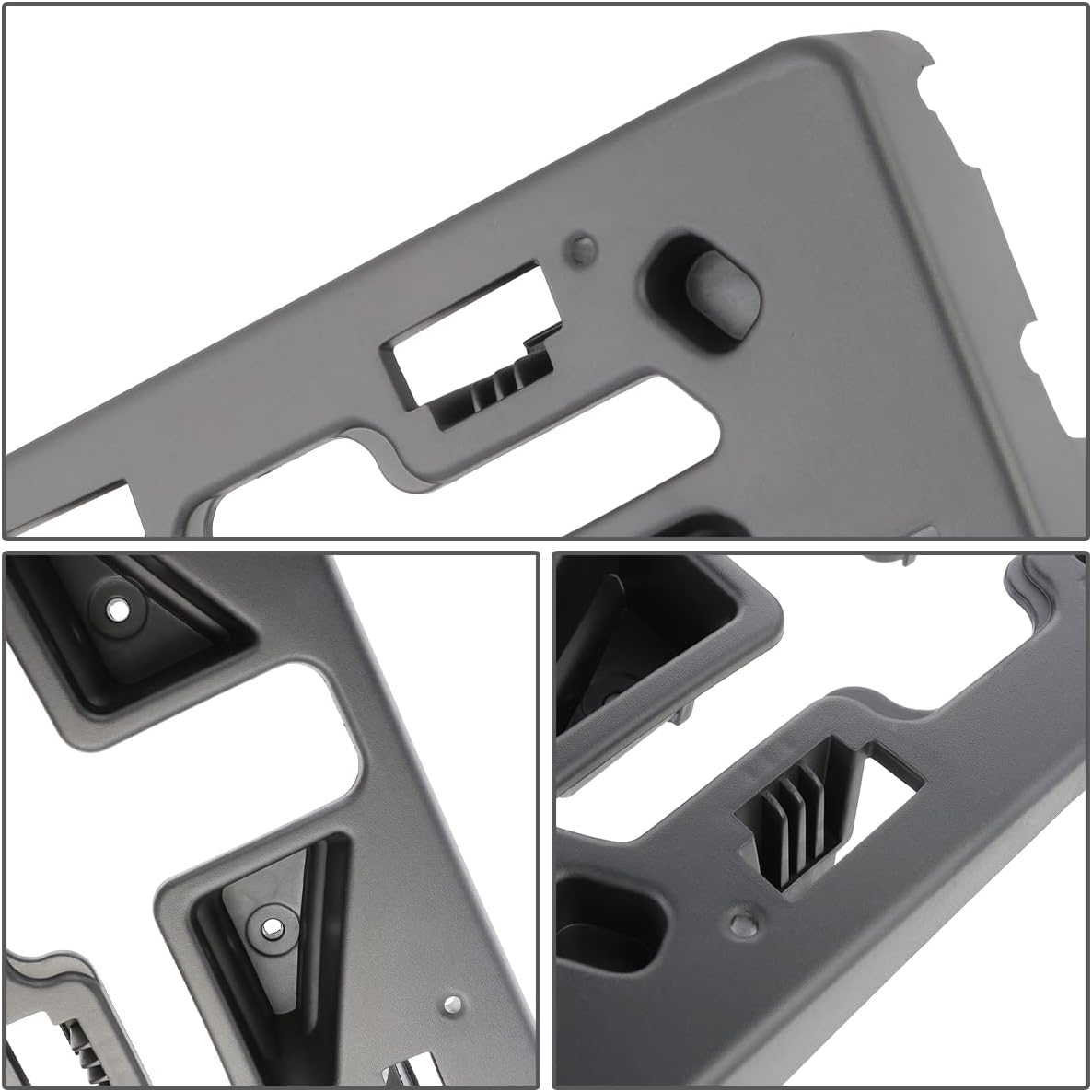 DNA MOTORING LP-GM1068223 Front License Plate Mounting Bracket Compatible with 2019 Chevy Cruze w/o RS Package