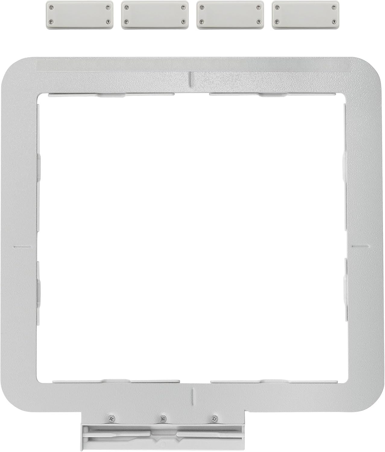 MagnaHoop Magnetic Hoop for Brother Quattro 6000D 6700D Innovis NV6700D 6750D VQ2400 XE1 XJ1 and Babylock Solaris Destiny Ellisimor, Metal Magnet Embroidery Machine Sash Frame (8x8-SA446MK)