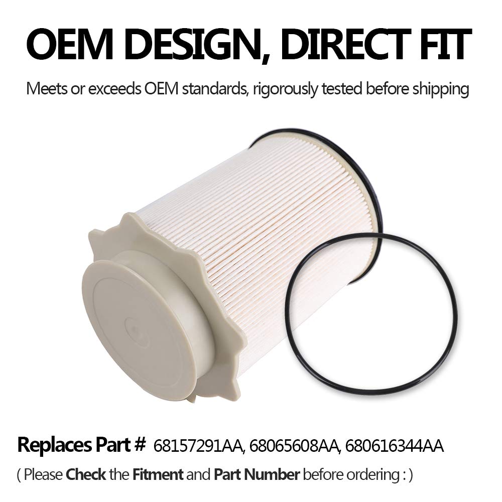 6.7 Cummins Fuel Filter 68157291AA for Ram 2500 3500 4500 6.7L Turbo